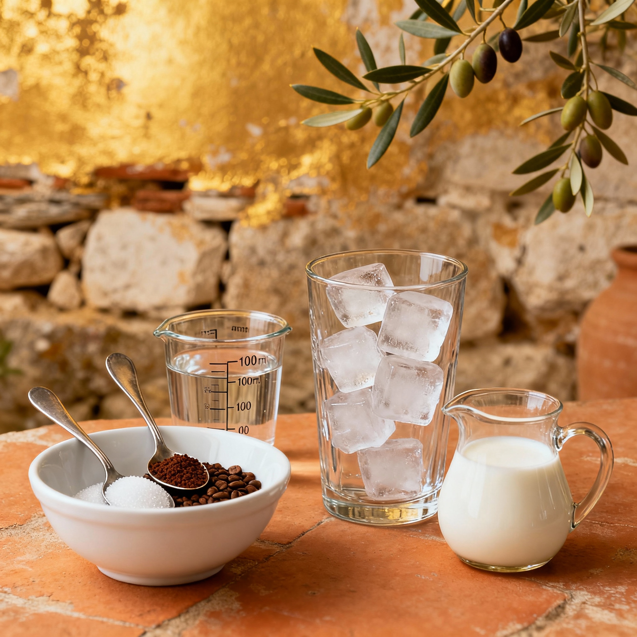 [translate:Ingredientes café frappé]