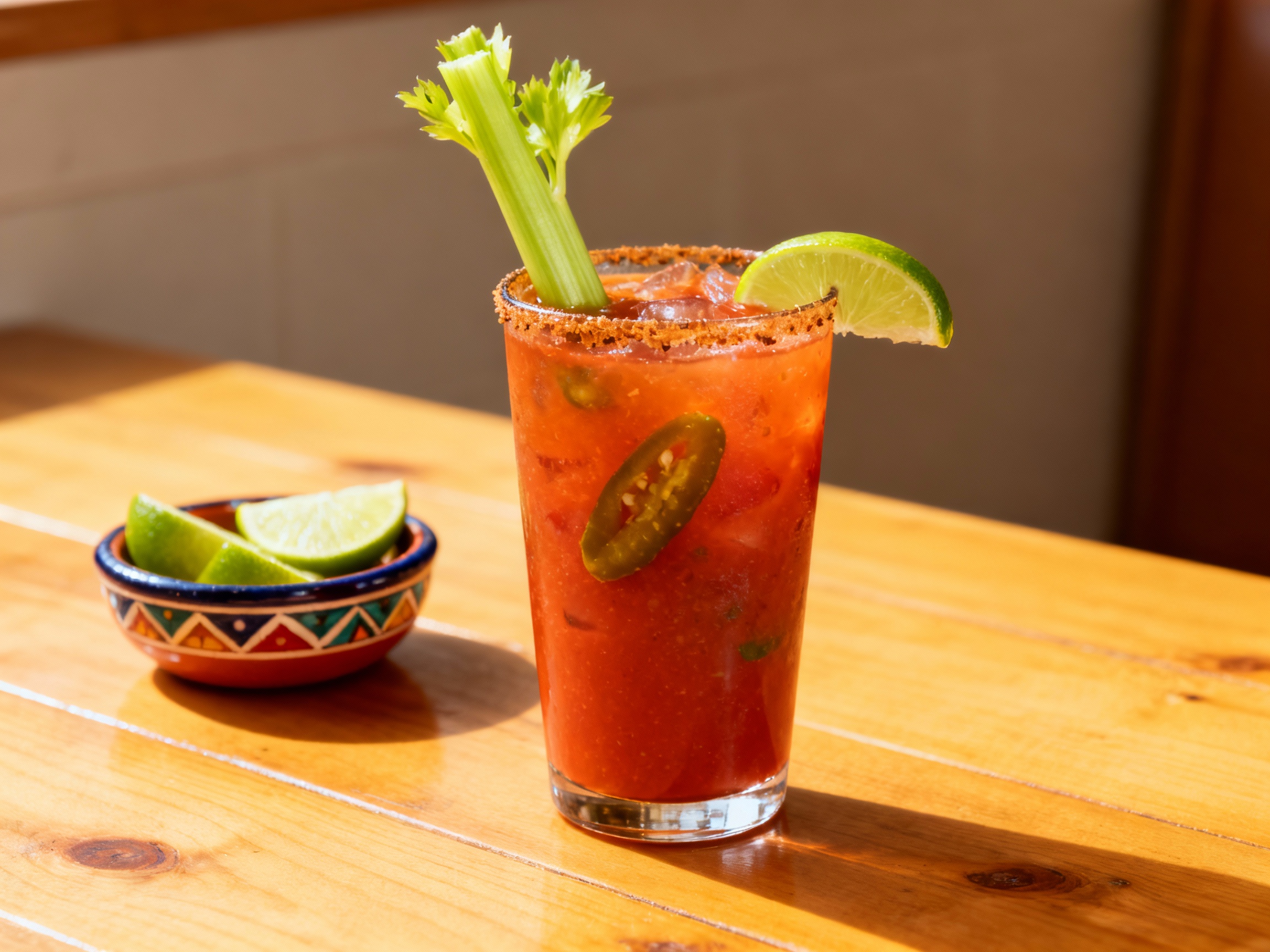 Bloody Maria con tequila