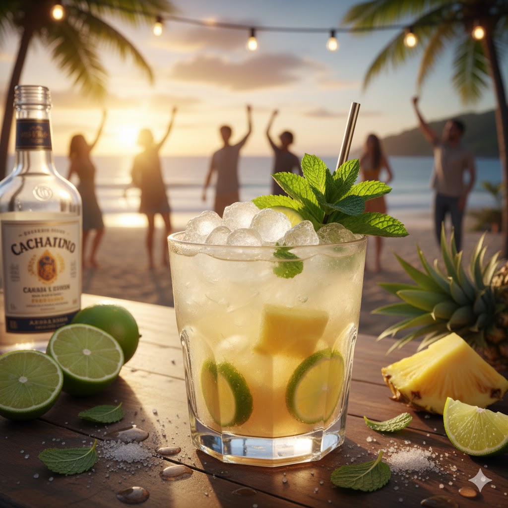 Cachaça Smash Tropical