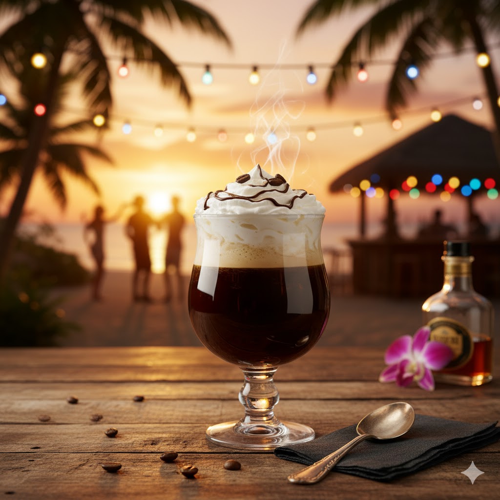 Café Calipso con licor de café y ron