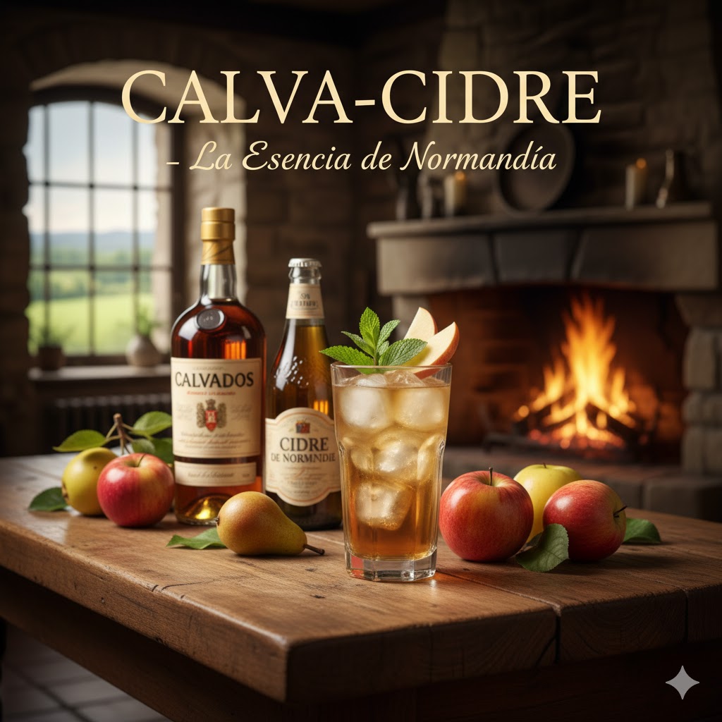 Calva-Cidre con manzana