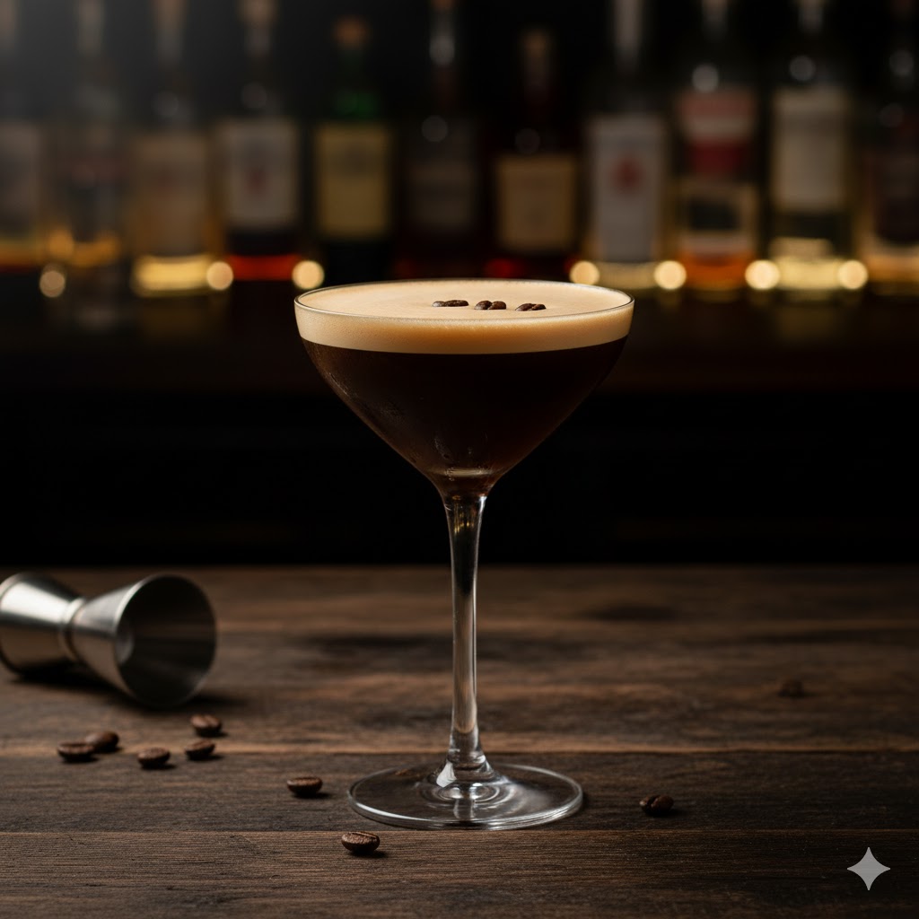 Espresso Martini con crema de café