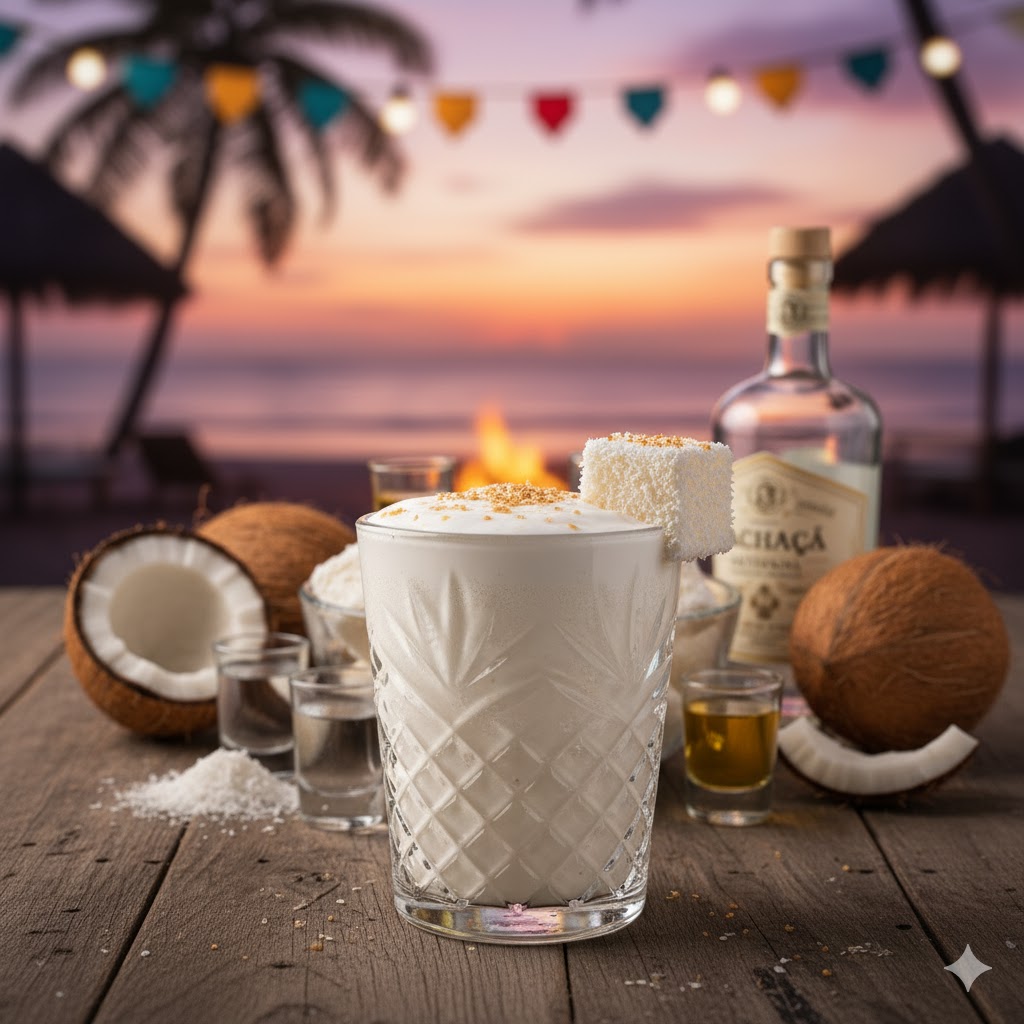 Cóctel Maria Mole con cachaça