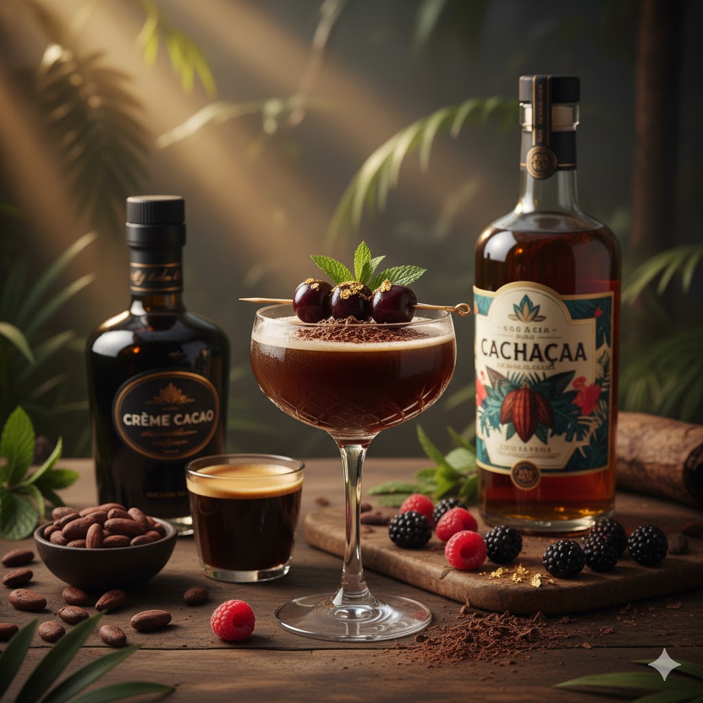 Selva Negra de cachaça