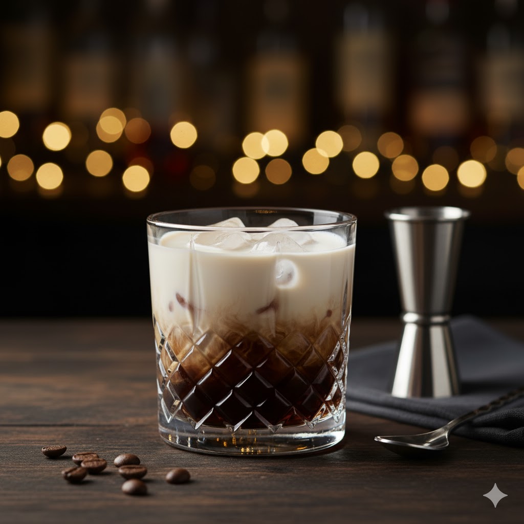 White Russian cremoso