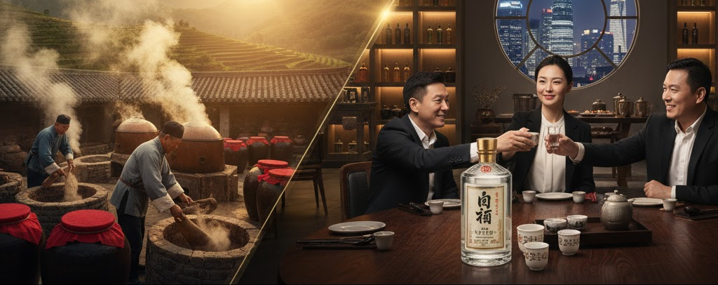 Baijiu, bebida espirituosa tradicional china
