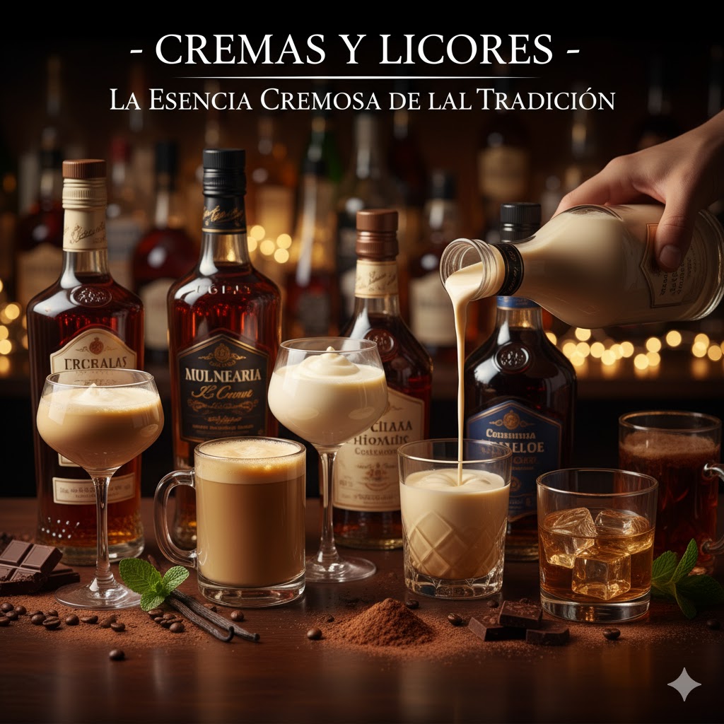 Cremas Licores: Bebidas Espirituosas Cremosas