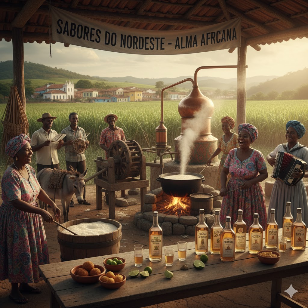 Cachaça del nordeste de Brasil