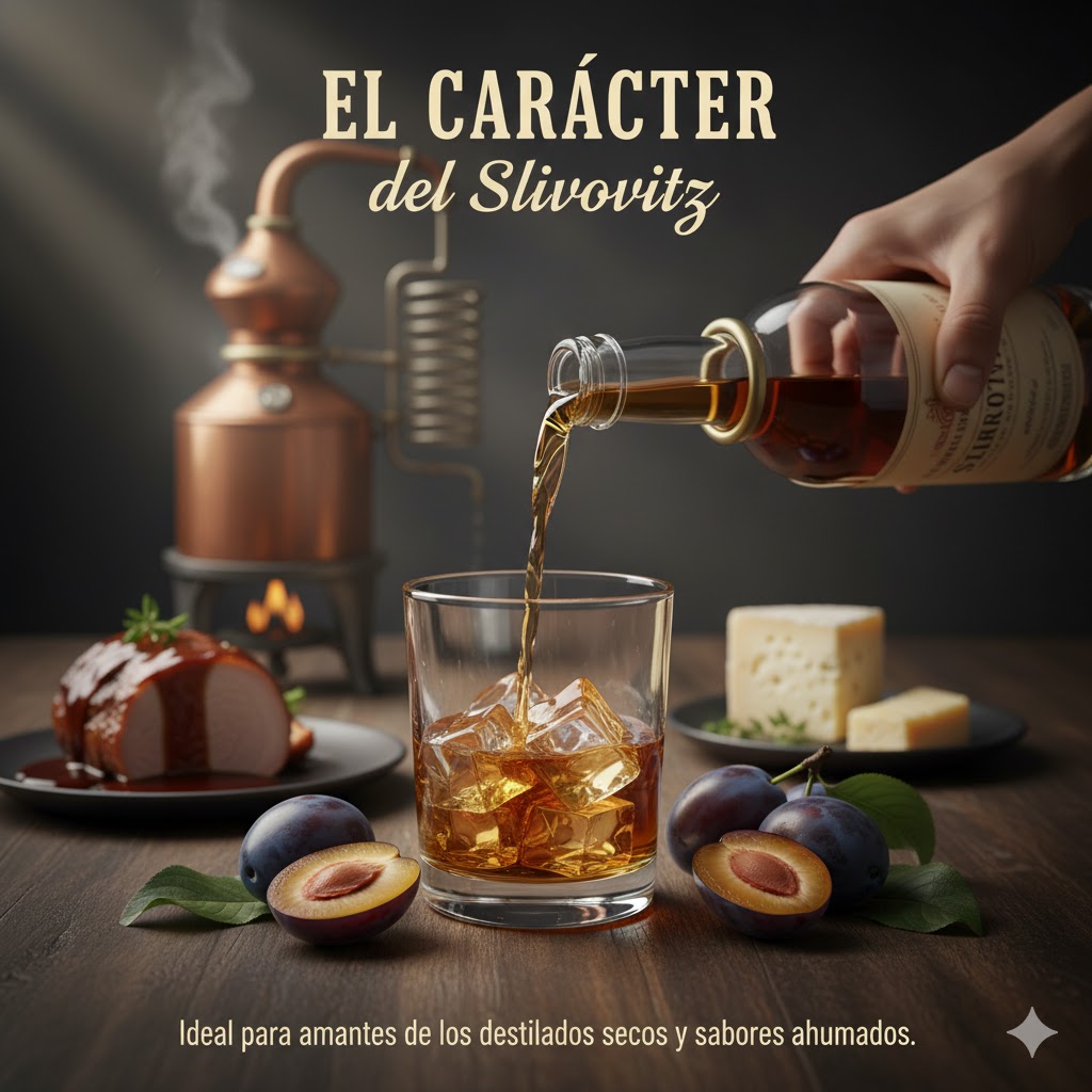 Degustación de slivovitz de ciruela