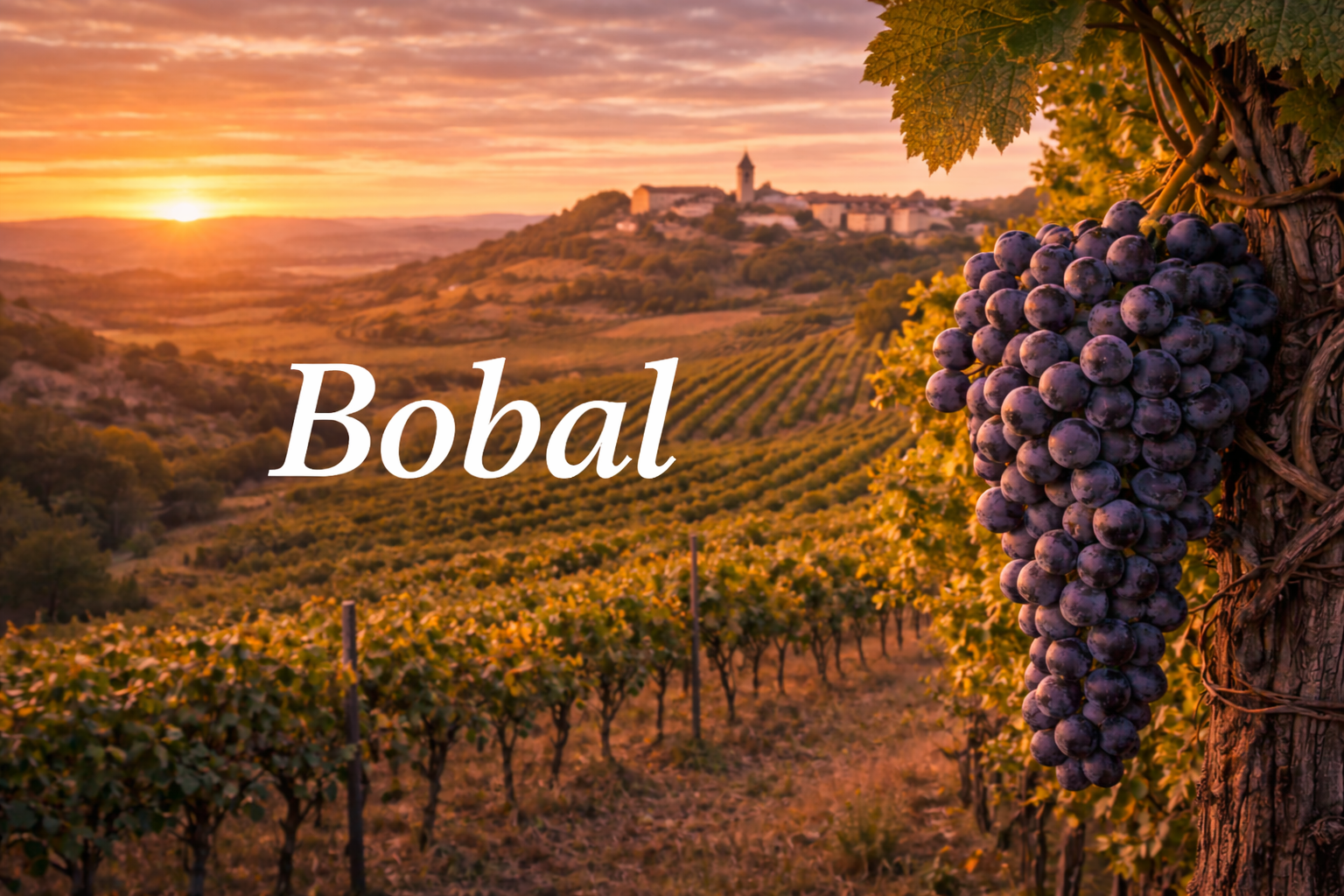 Uva Bobal: variedad tinta de Utiel-Requena