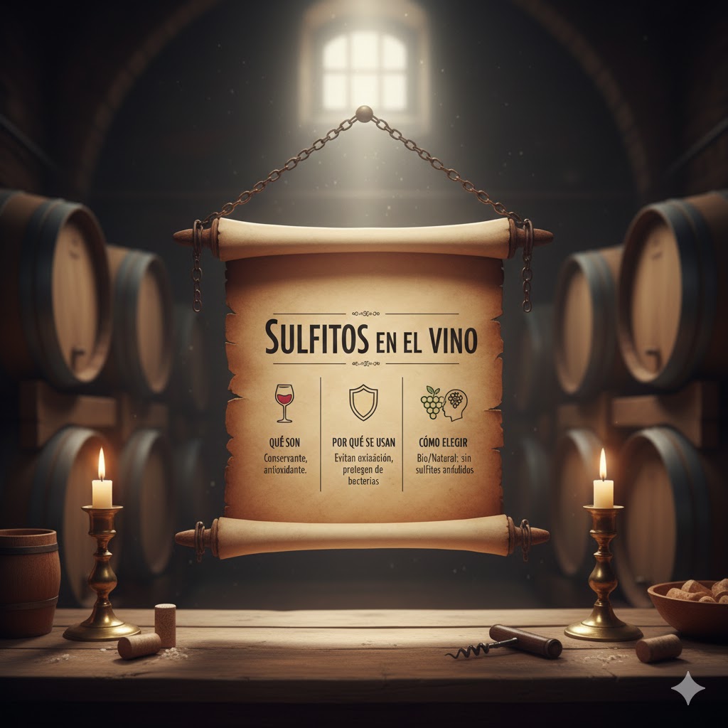 Sulfitos en vino: qué son, por qué se usan y cómo elegir según tus preferencias