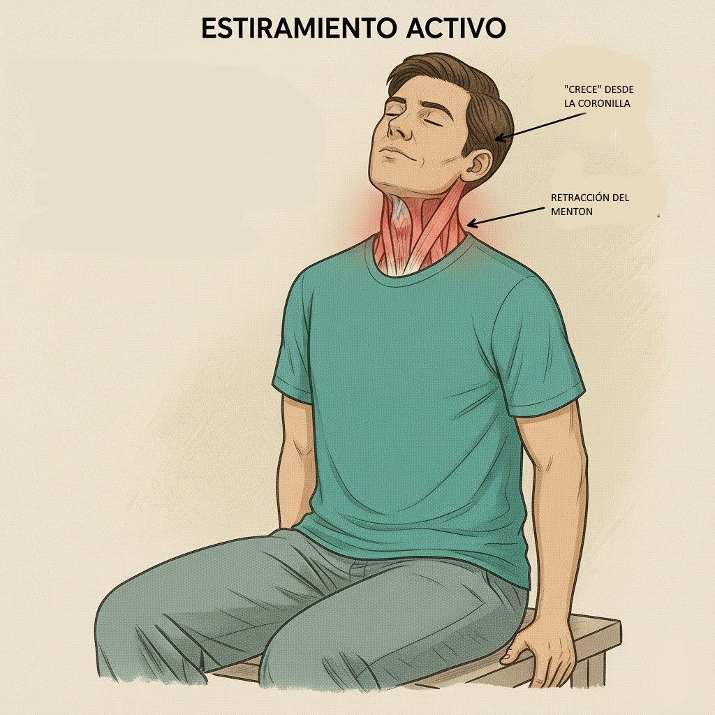 Autolongación axial cervical