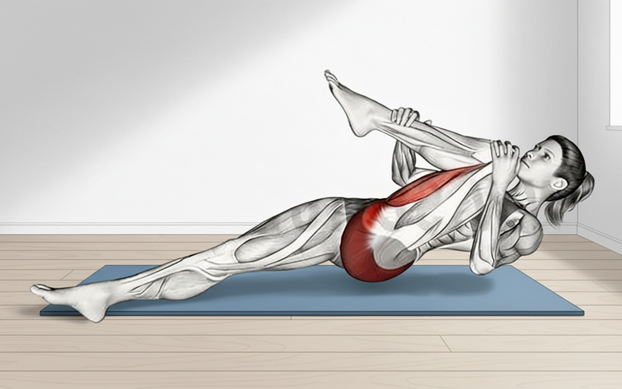 Estiramientos para los glúteos