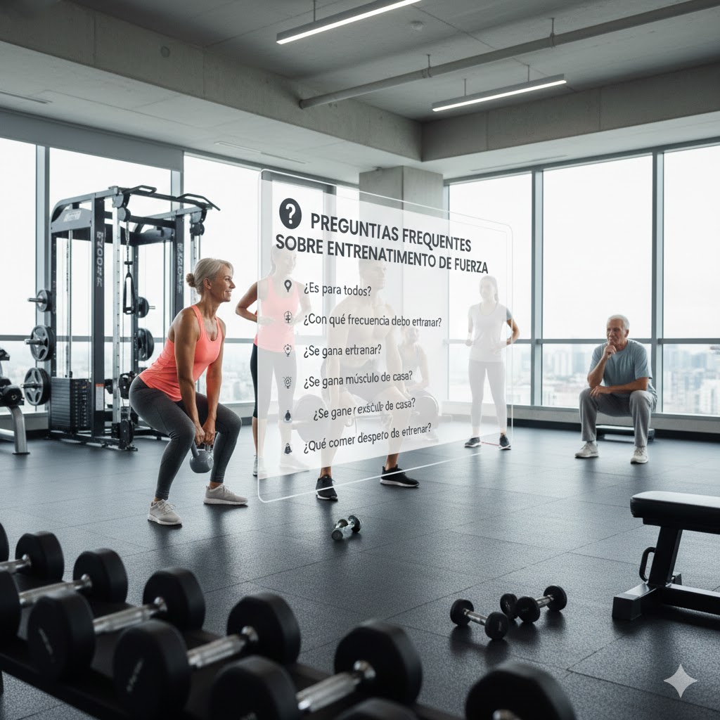 Preguntas frecuentes sobre fuerza