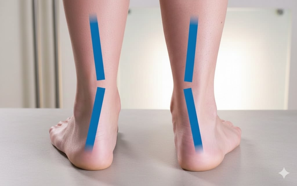 Pies pronados: arco caído y apoyo interno excesivo frente a pie neutro