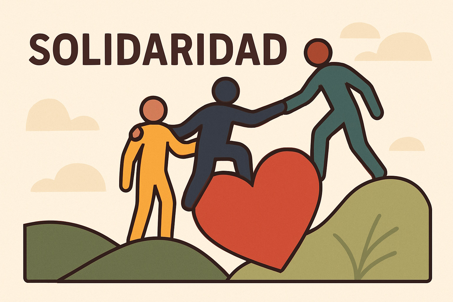 Imagen sobre la solidaridad