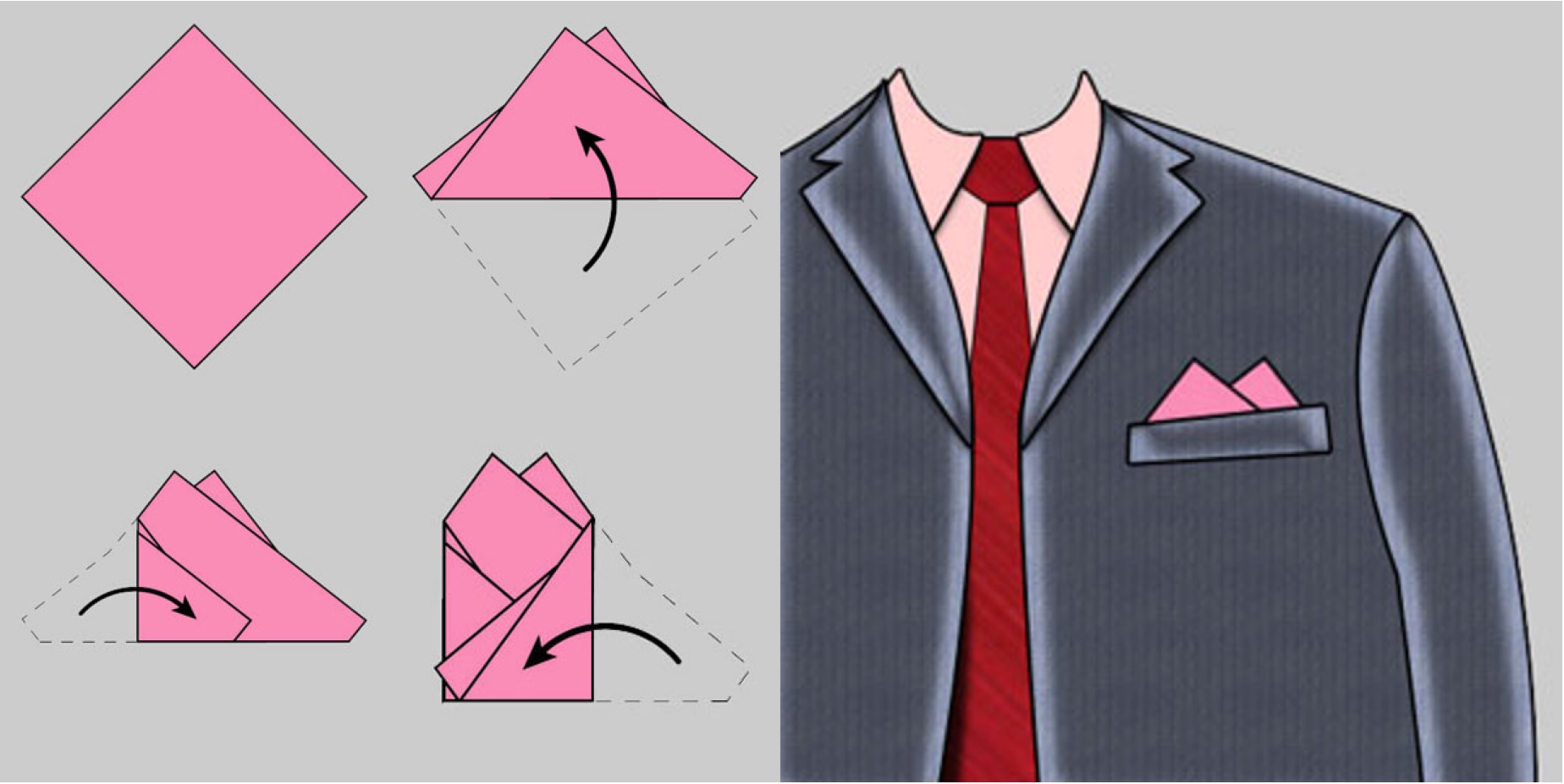 Cómo doblar Dos Picos