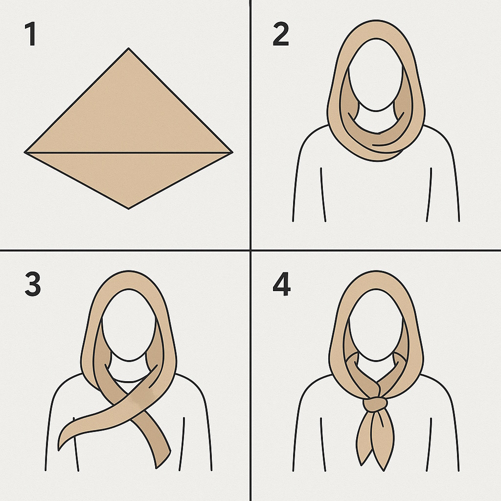 Cómo hacer el nudo capucha paso a paso