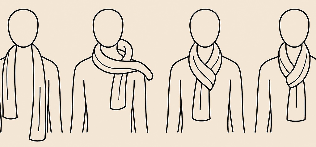 Cómo hacer el nudo drapeado paso a paso