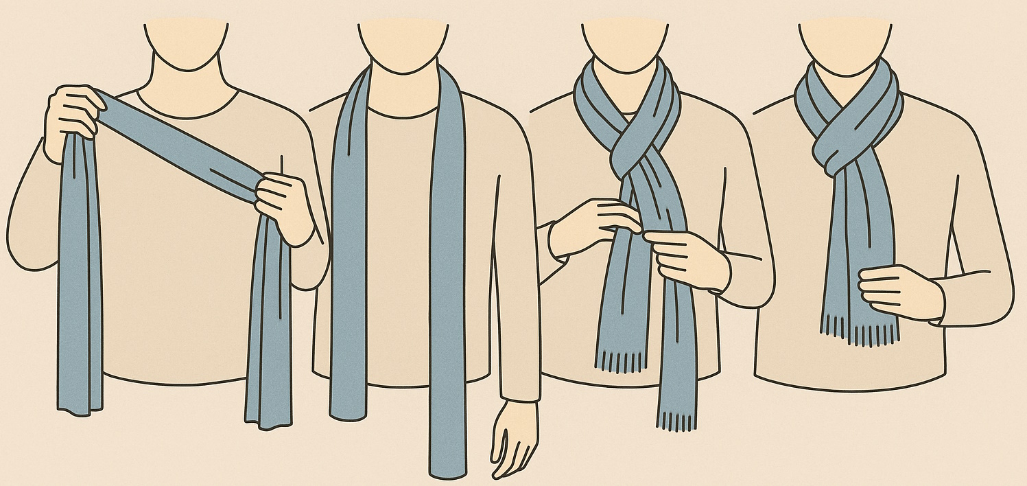 Instrucciones para el nudo europeo