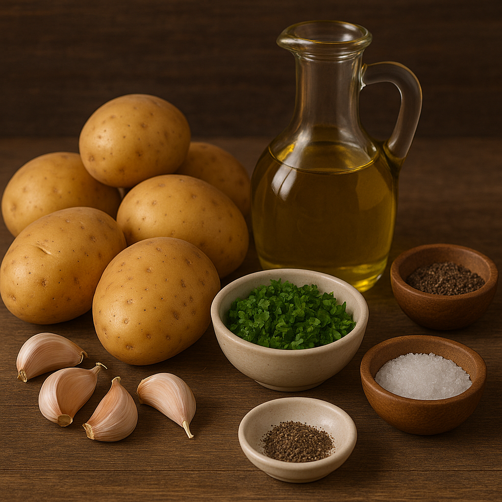 [translate:Ingredientes patatas al ajillo con perejil]