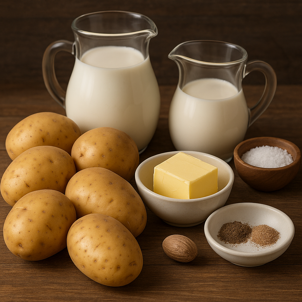 [translate:Ingredientes puré de patatas cremoso]