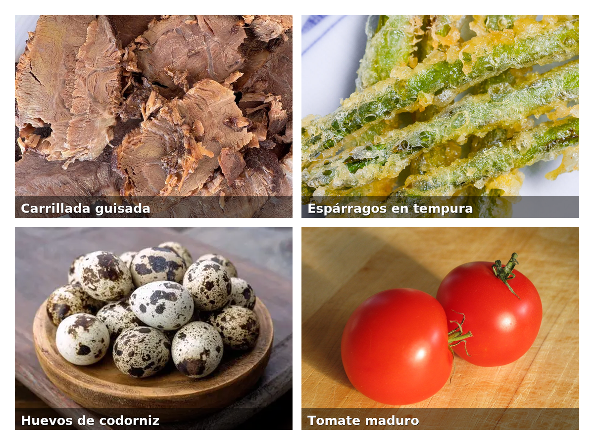 Ingredientes paella de carrillada