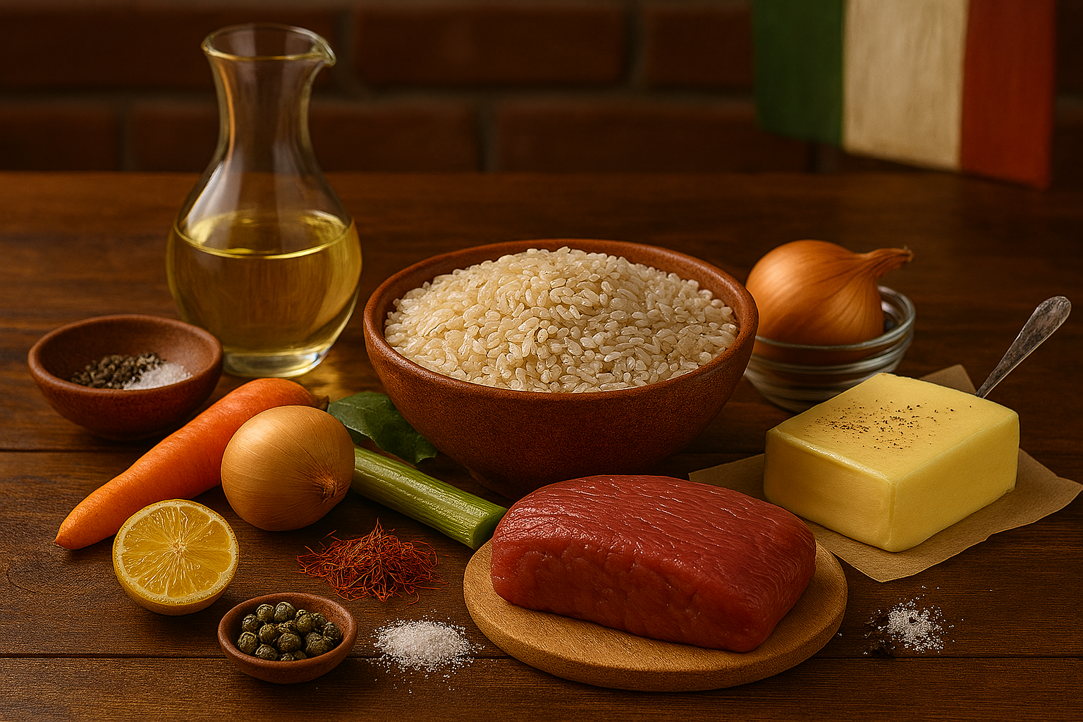 [translate:Ingredientes risotto milanese]