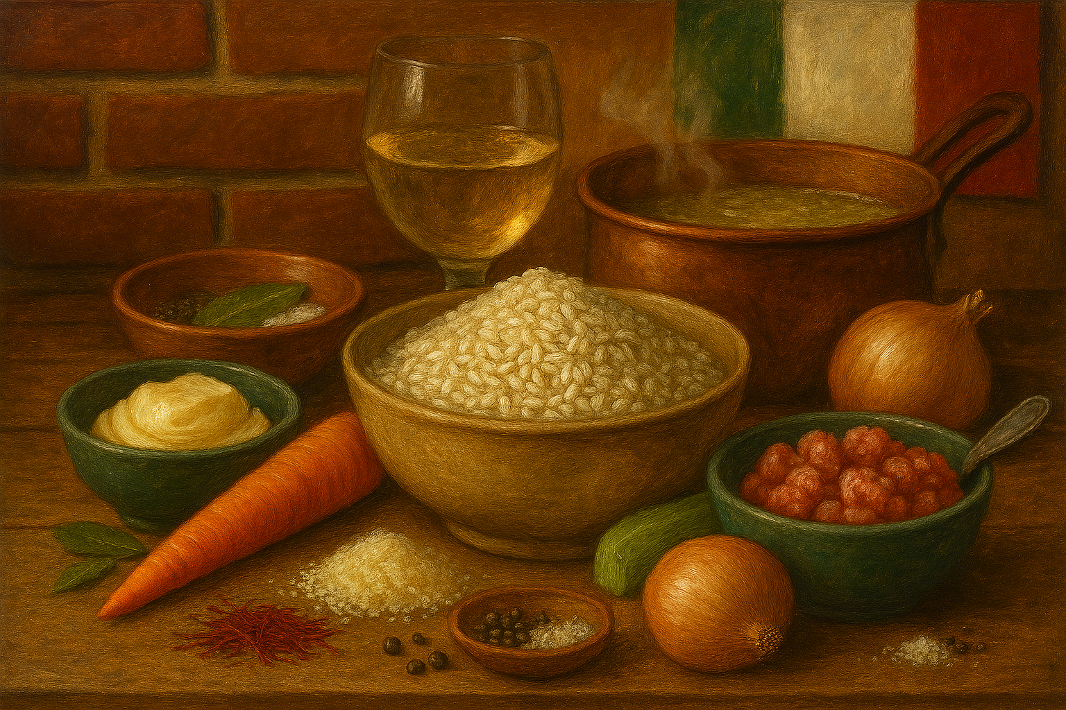 [translate:Ingredientes risotto zafferano e salsiccia]