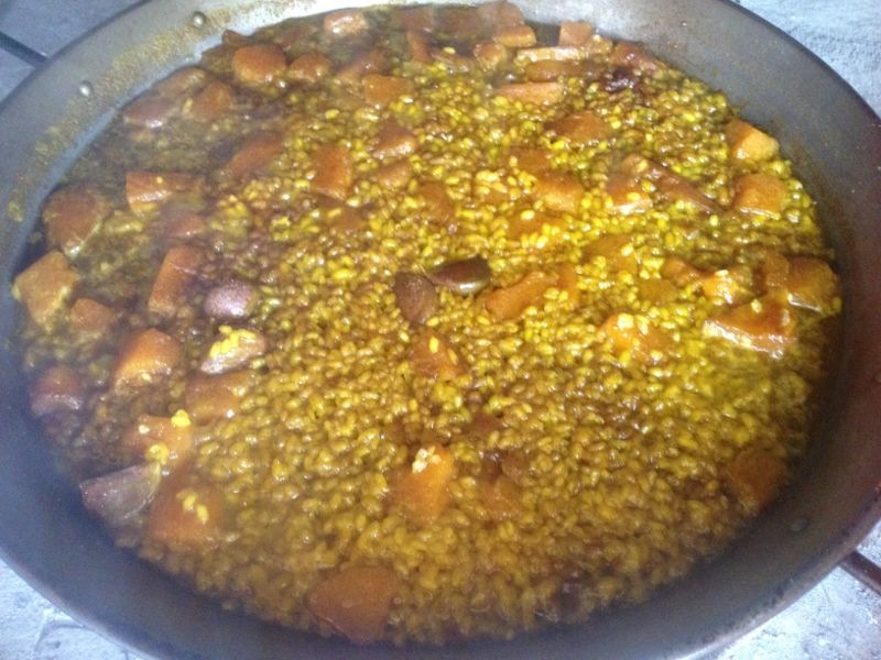 Paella de calabaza final