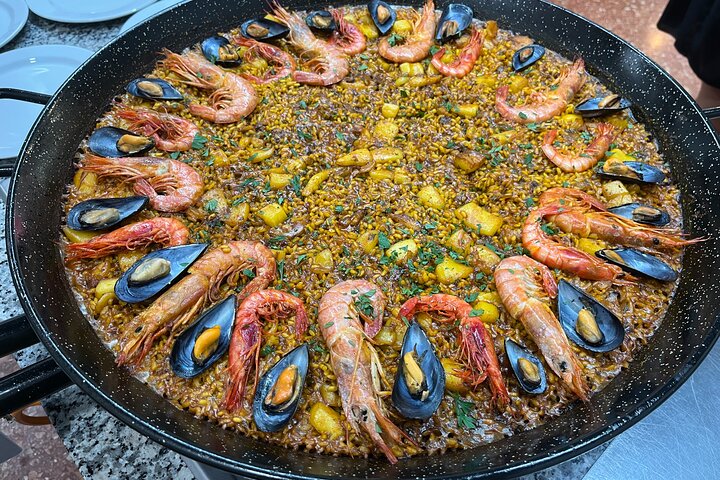 Paella de marisco