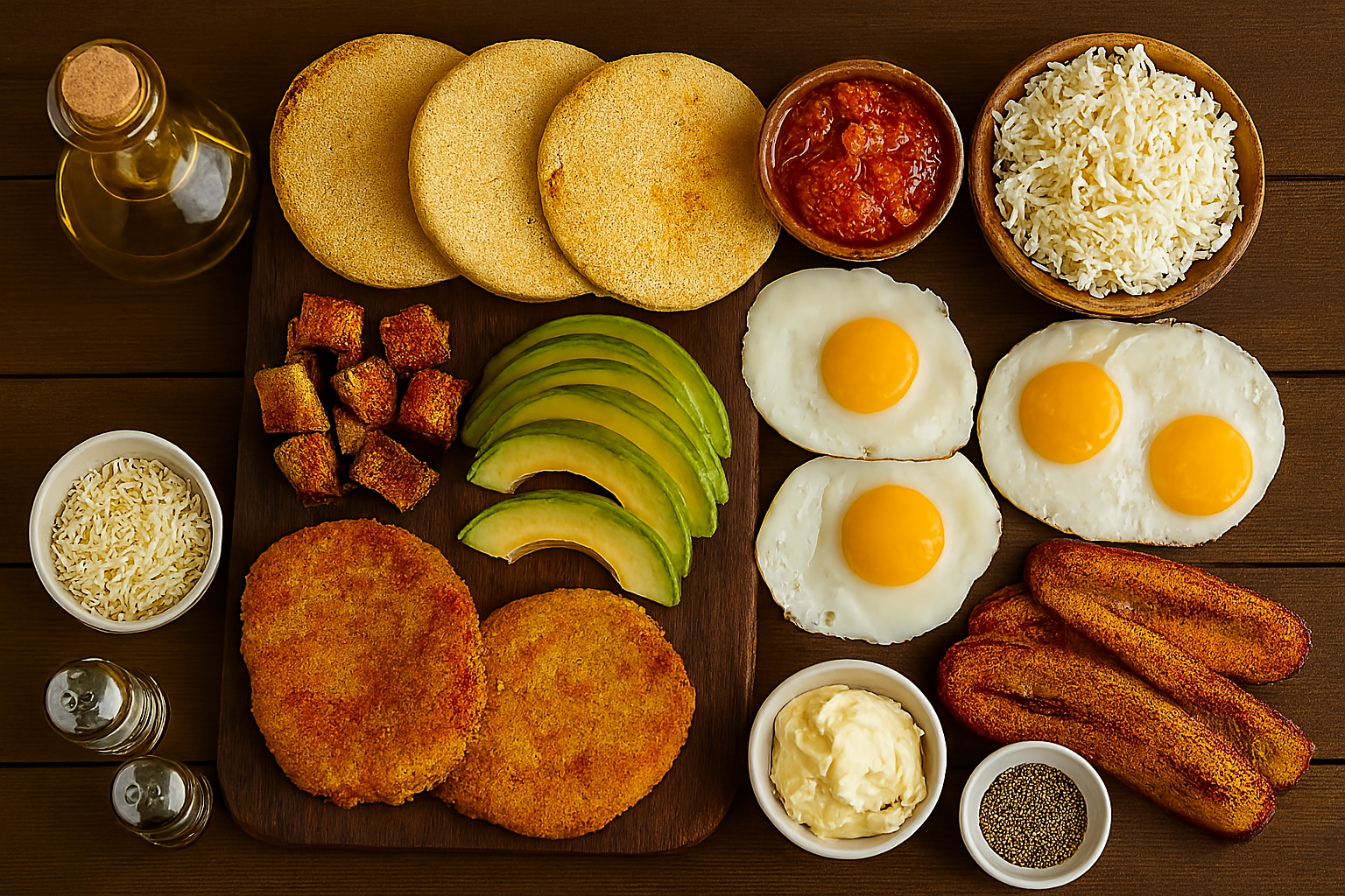 [translate:Ingredientes Arepa con todo]