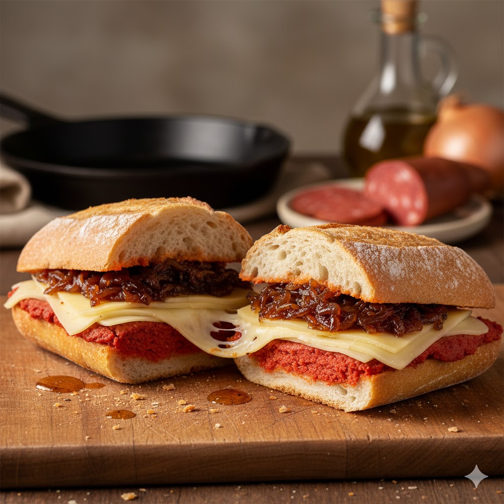 [translate:Bocadillo Almusafes valenciano servido]