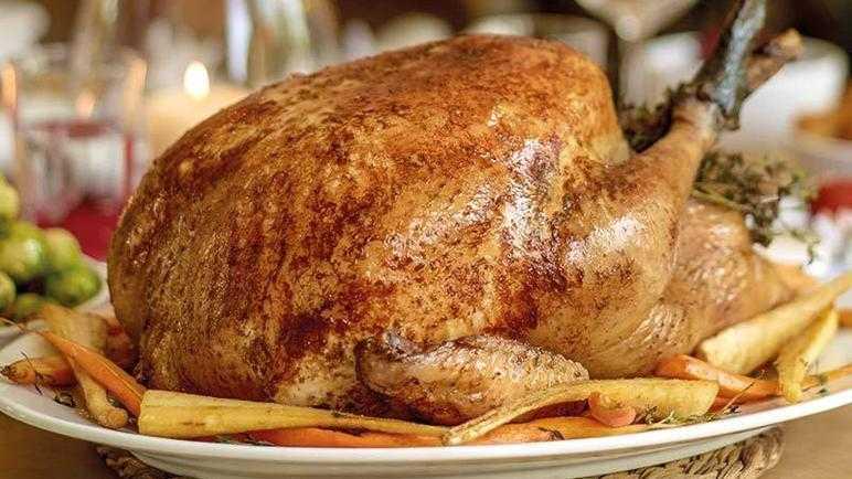 Pavo Relleno de Navidad