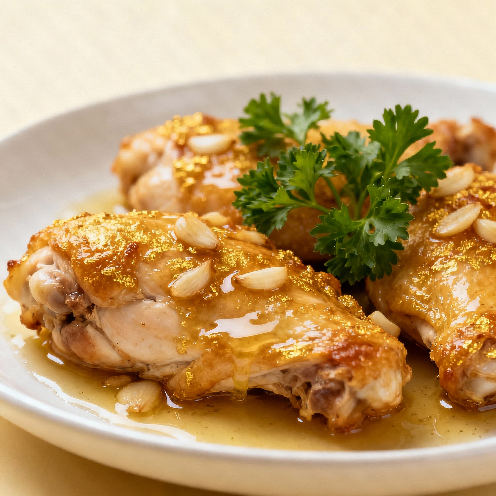 Pollo al ajillo