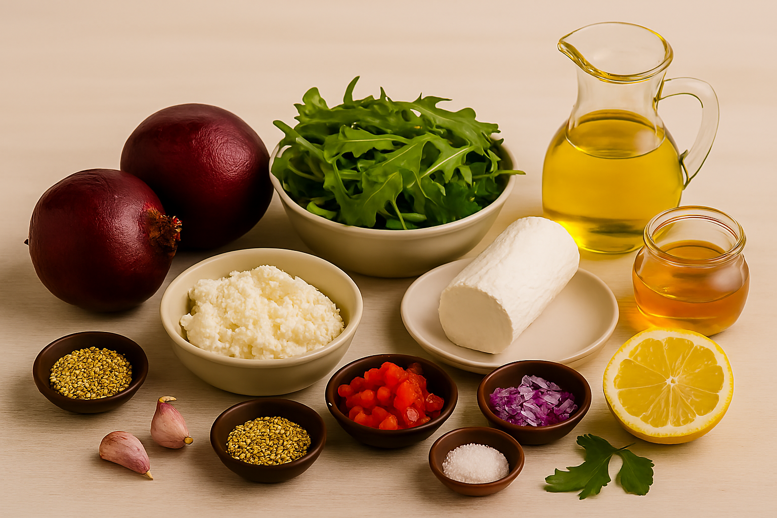 [translate:Ingredientes carpaccio de remolacha con queso de cabra]