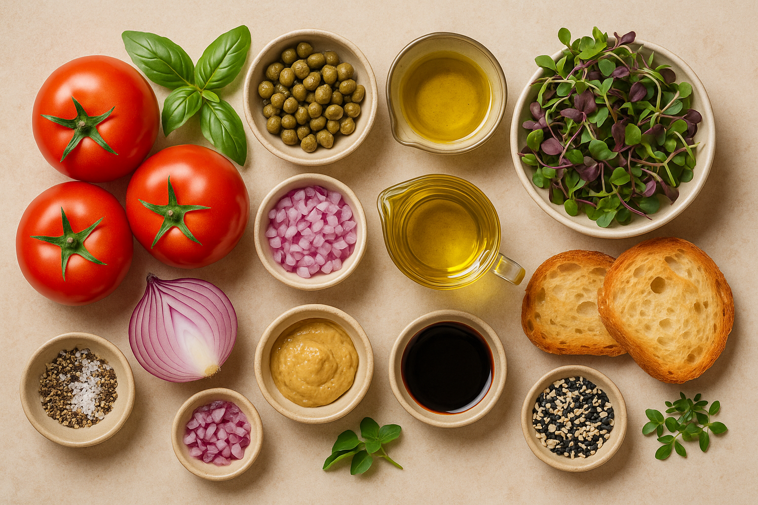 [translate:Ingredientes tartar falso de tomate con alcaparras]