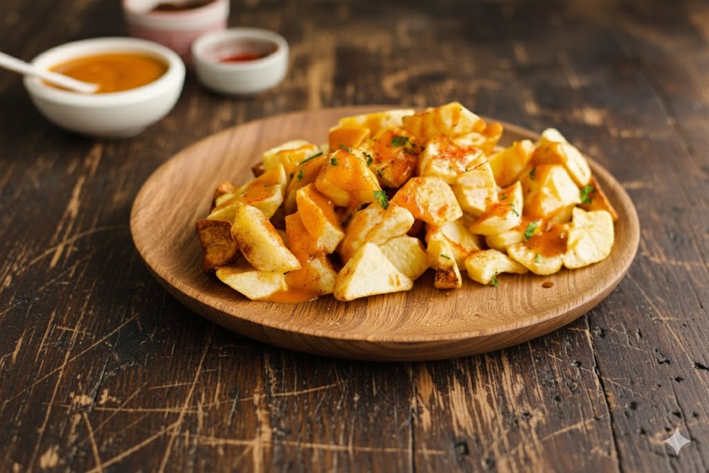 Patatas Bravas servidas