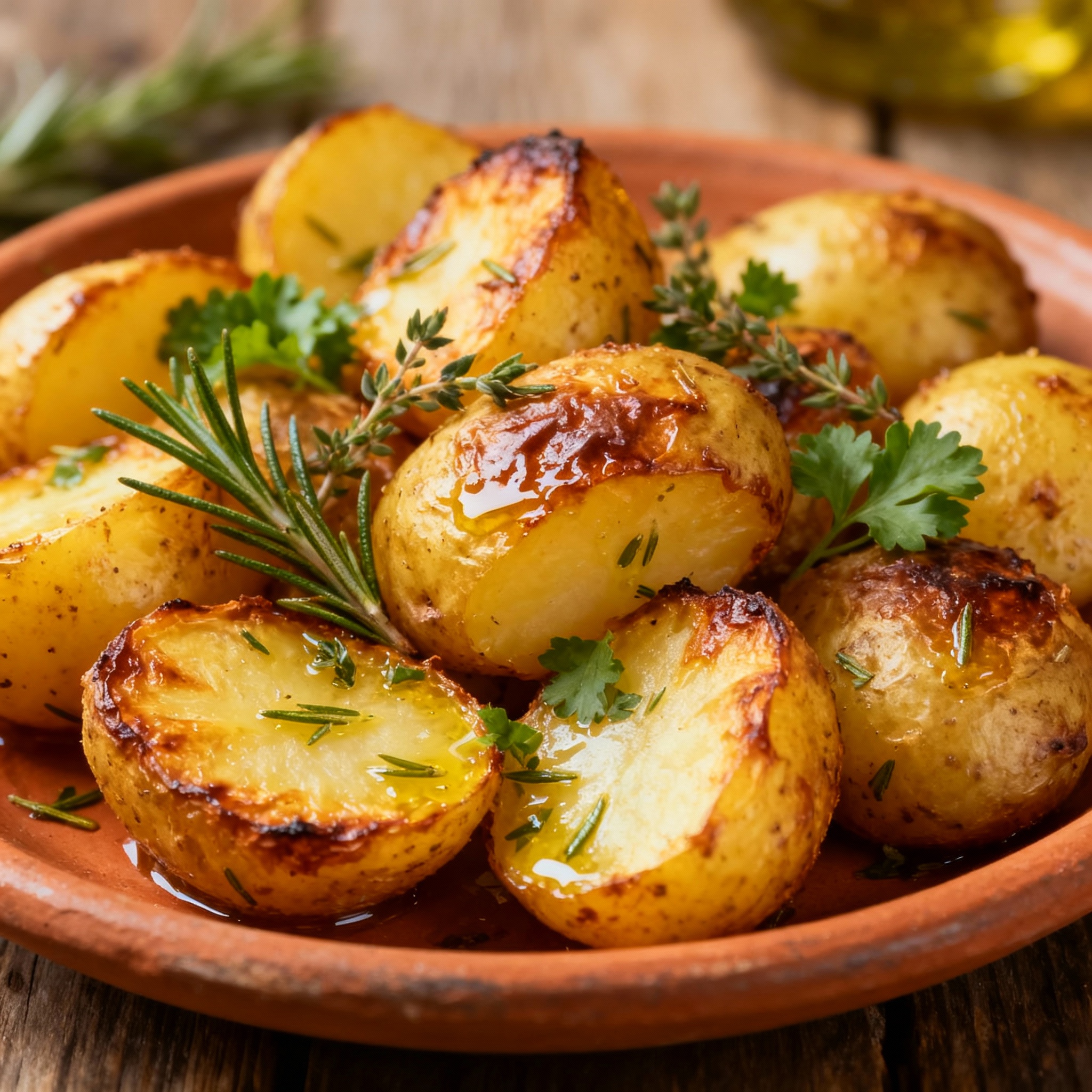 Patatas al Horno con Hierbas