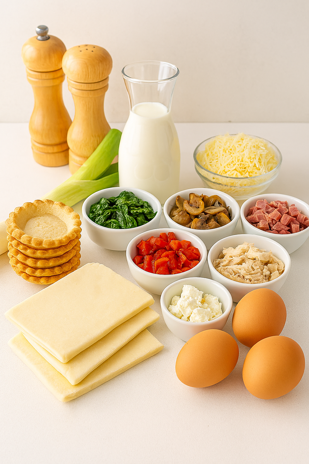 [translate:Ingredientes tartaletas saladas calientes]