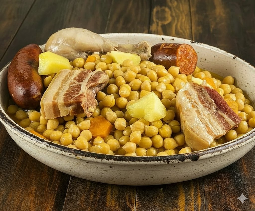 Cocido Madrileño Tradicional servido