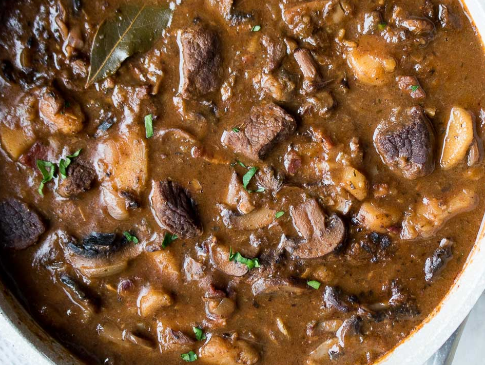 Estofado de Ternera con Setas