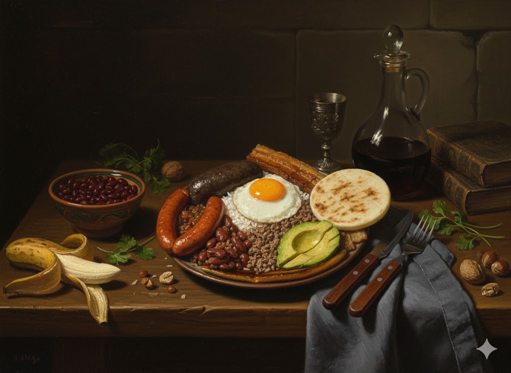Bandeja Paisa servida