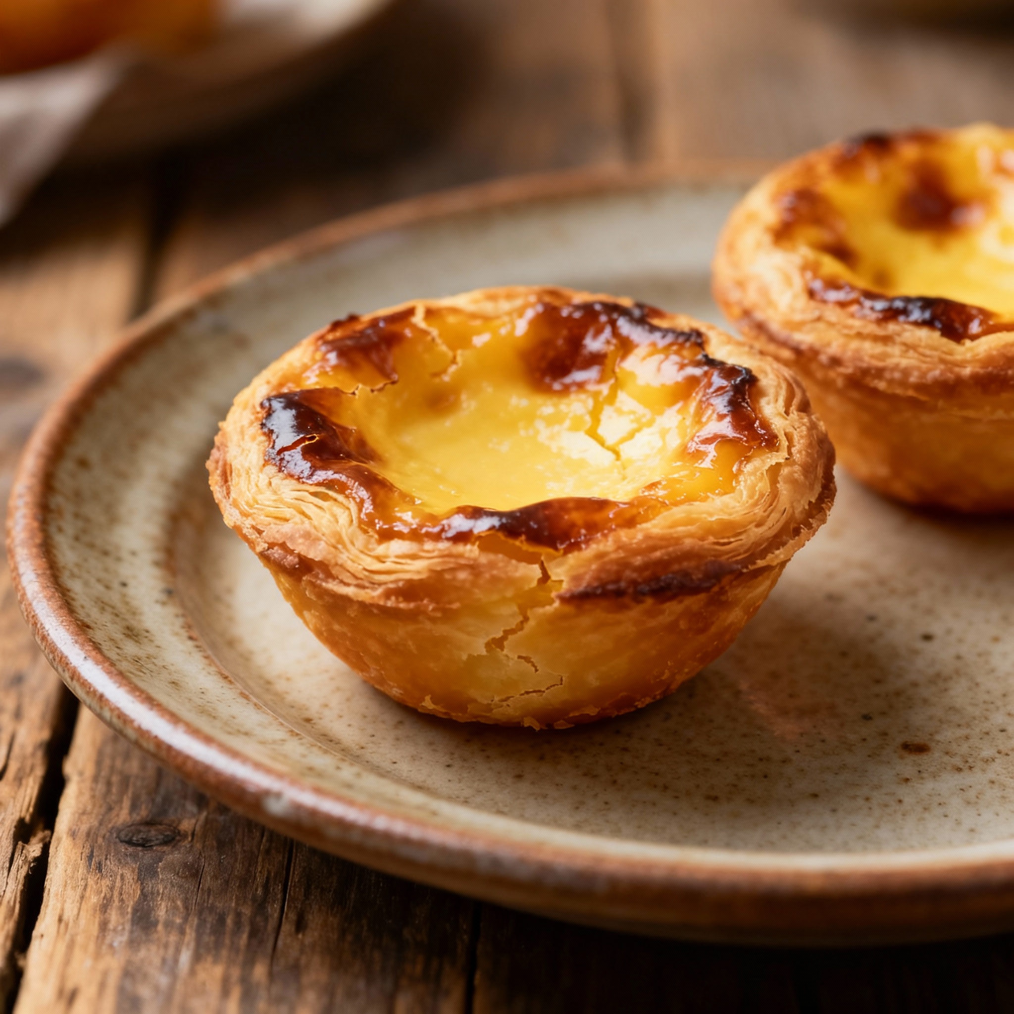 Pasteis de nata tradicionales portugueses