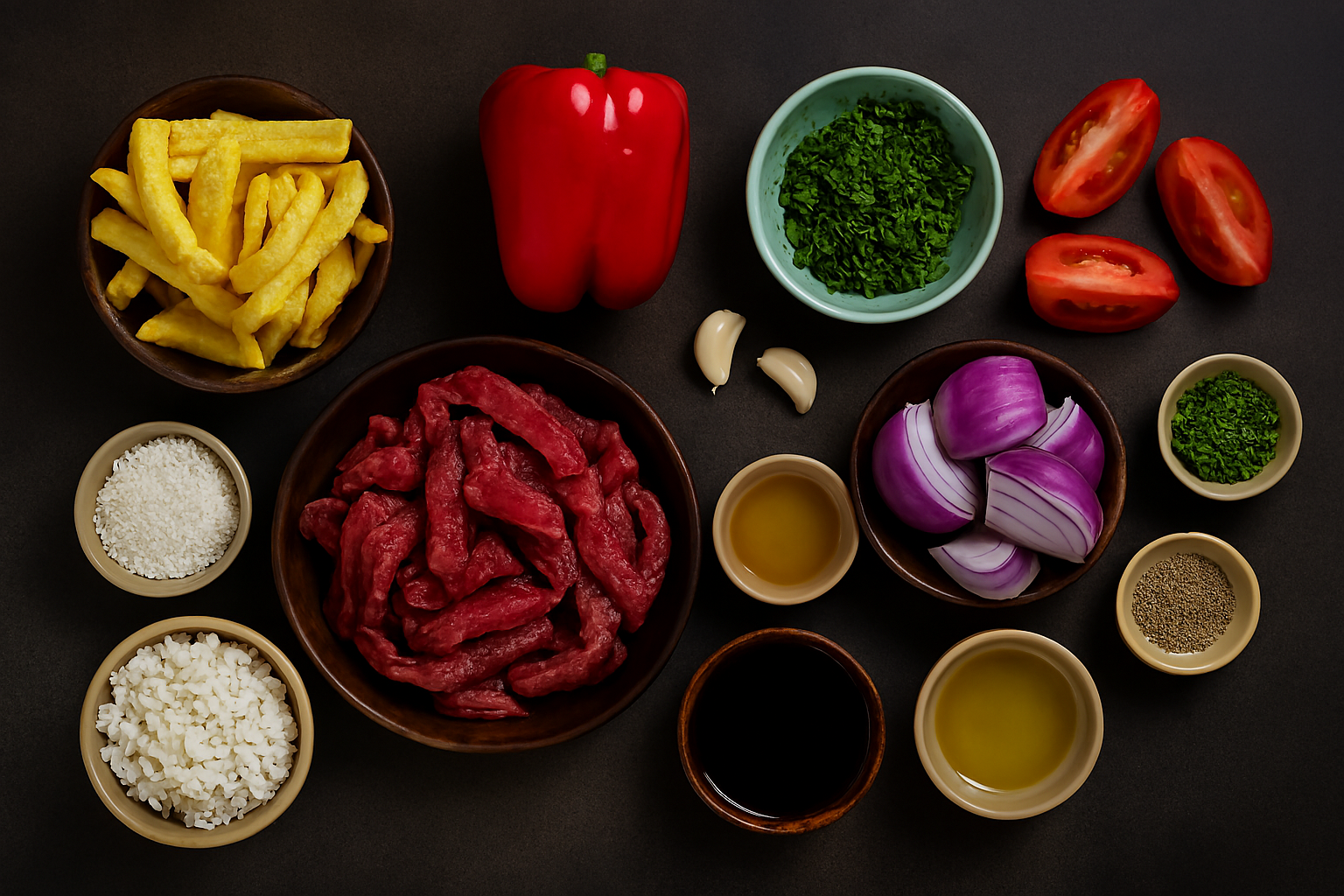 [translate:Ingredientes para lomo saltado peruano]