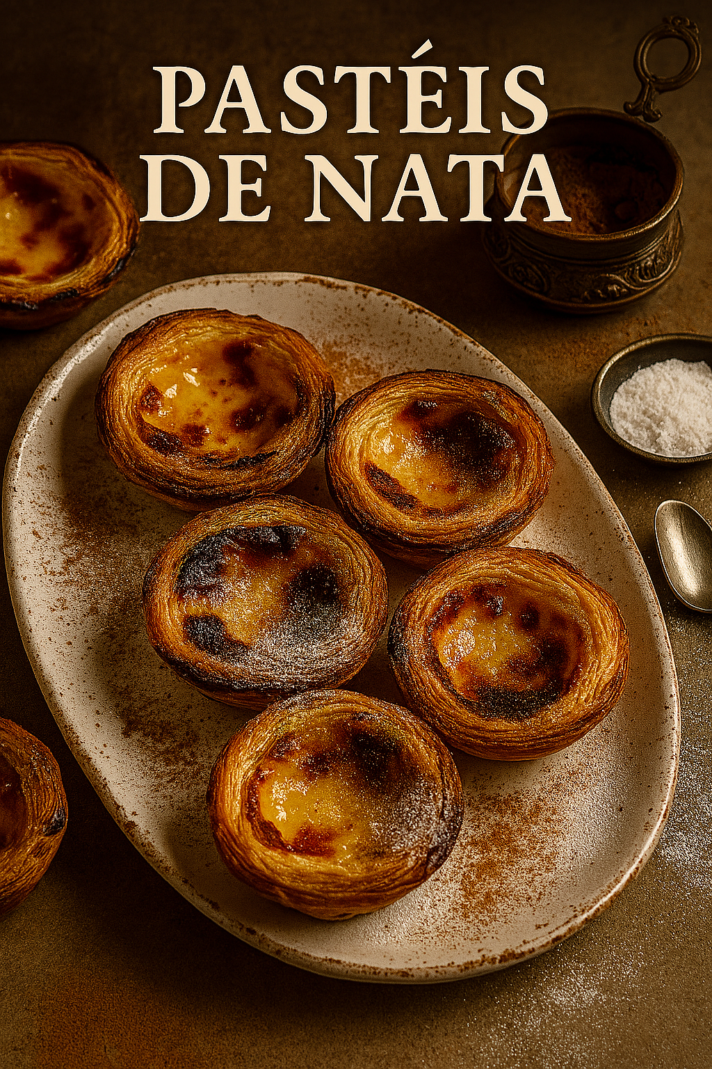 Pasteis de nata, los pasteles portugueses de nata
