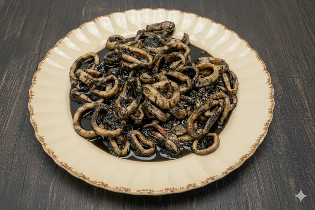 Calamares en su tinta