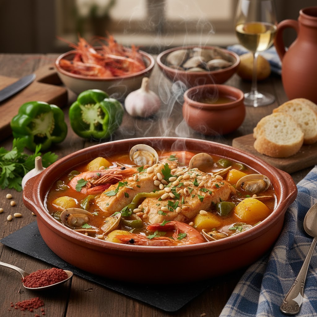 Suquet de Pescado servido