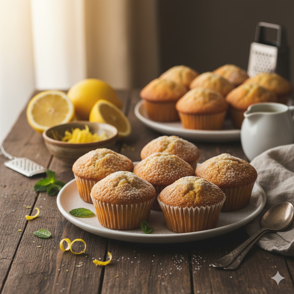 [translate:Magdalenas de limón caseras]