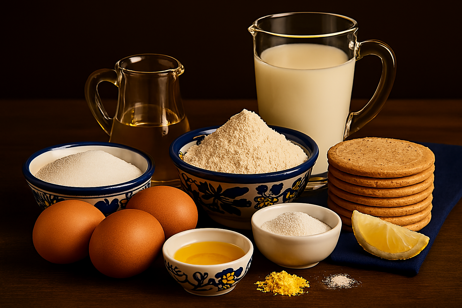 [translate:Ingredientes magdalenas de limón]